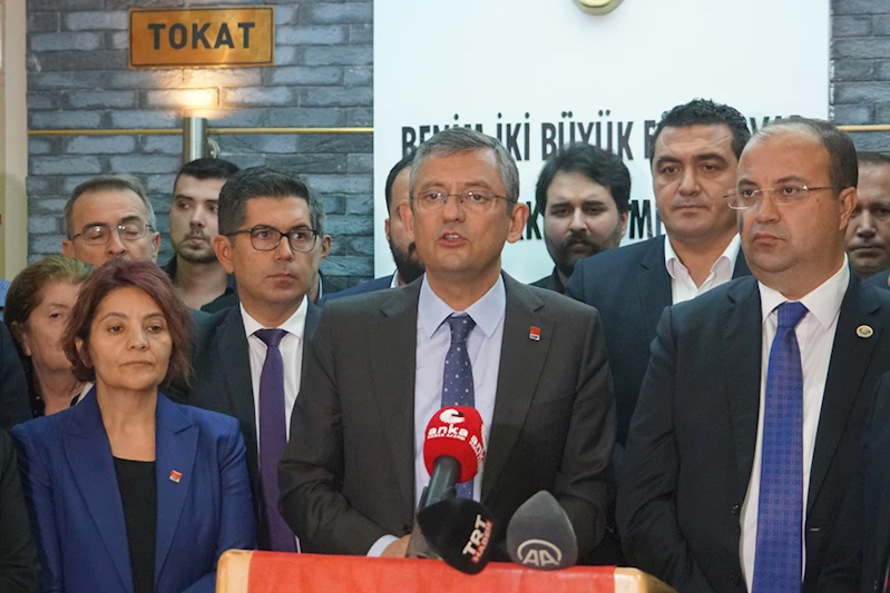 CHP Genel Başkan adayı Özgür Özel, Tokat