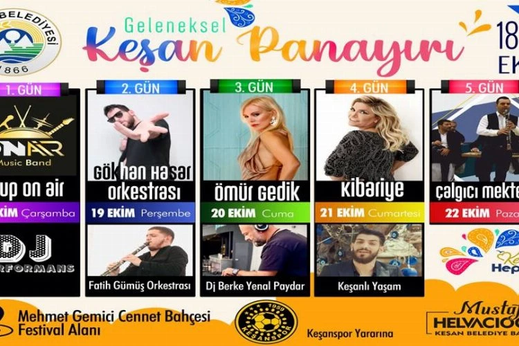 Keşan Panayırı ertelendi