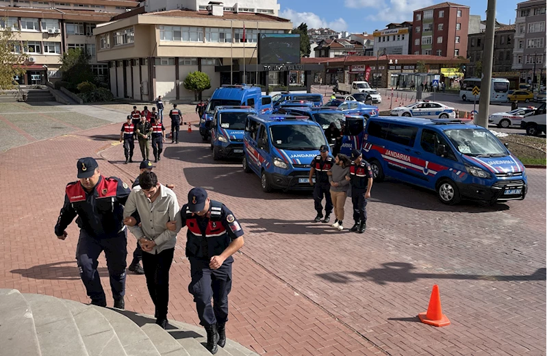 Sinop merkezli dolandırıcılık operasyonunda 13 şüpheli tutuklandı