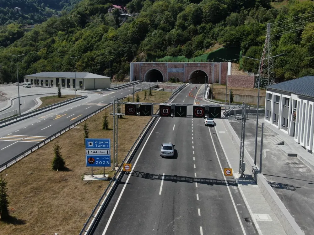Yeni Zigana Tüneli: 1 Milyon Araç İçin Kısa Sürede Vazgeçilmez Bir Geçiş Yolu Haline Geldi