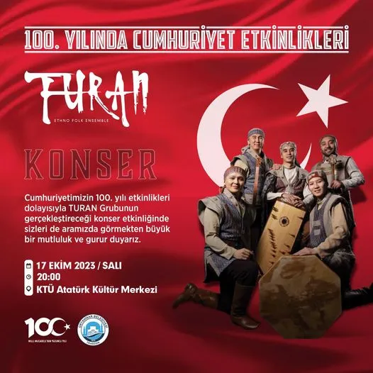 Cumhuriyetimizin 100. Yılında Turan Grubu Trabzon