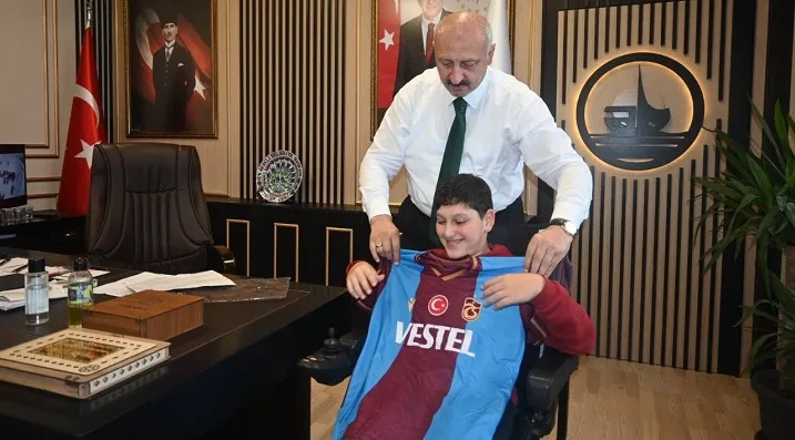 Başkan Çebi, Trabzonspor Aşığıyla Buluştu!