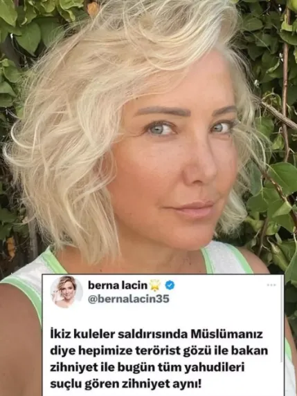 Berna Laçin paylaşımıyla gündemde! 