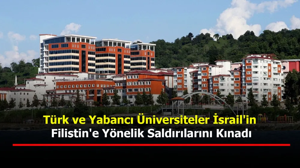 Türk ve Yabancı Üniversiteler İsrail
