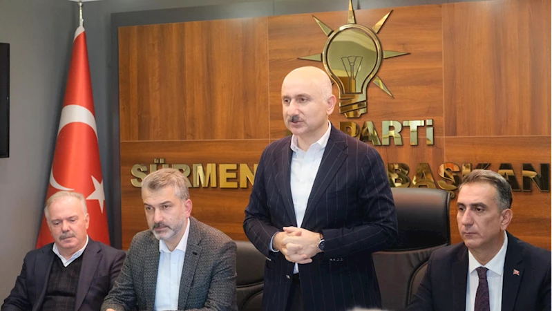 AK Parti Trabzon Milletvekili Karaismailoğlu Sürmene