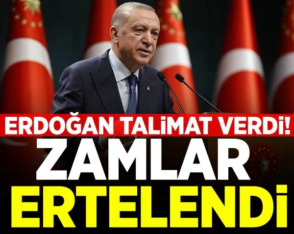 Erdoğan talimat verdi... Zamlar Kaldırıldı!