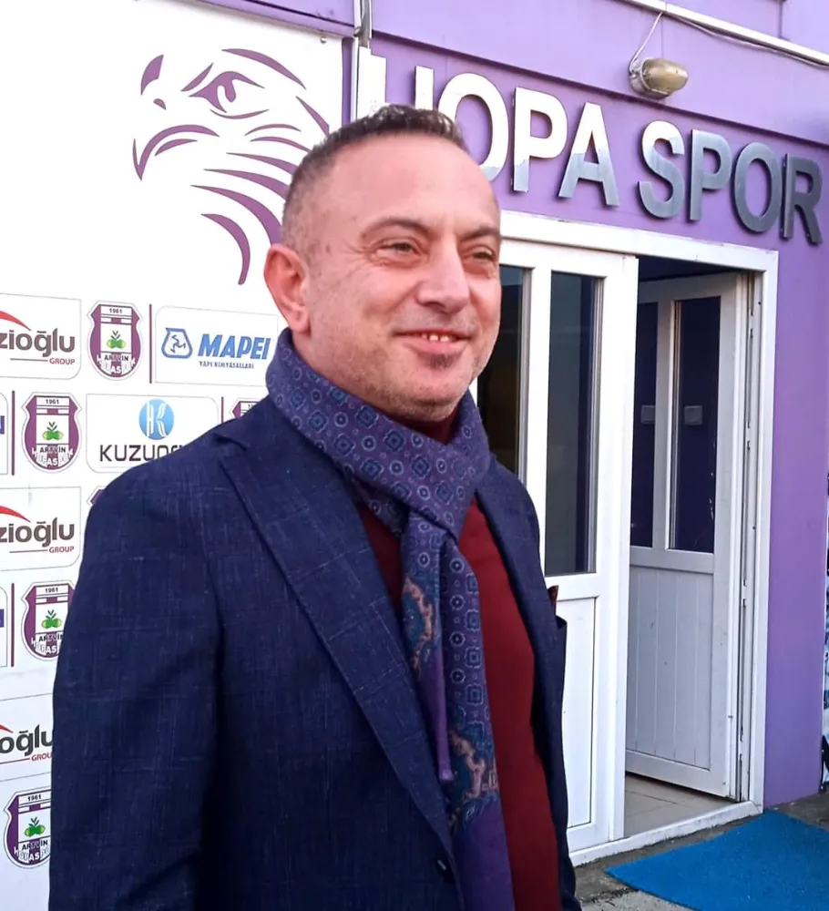 Artvin Hopaspor Kulüp Başkanı Lütfü Kolçak