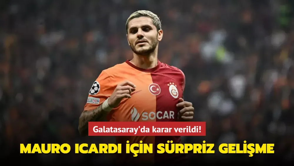 Mauro Icardi için sürpriz gelişme!