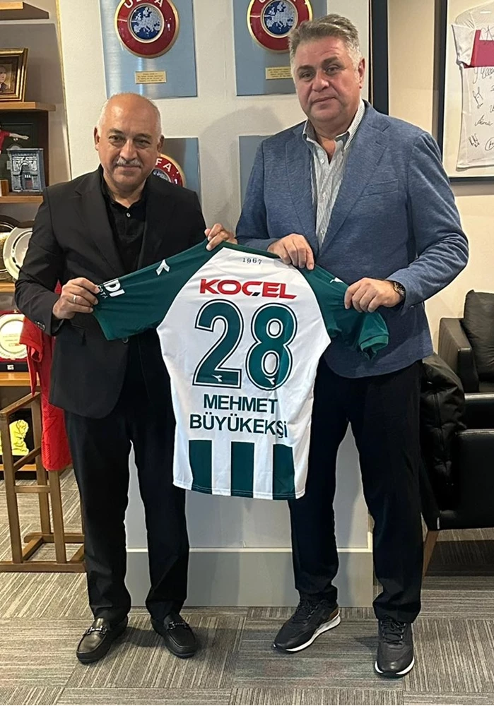 Giresunspor Başkanı Yamak, TFF Başkanı Büyükekşi