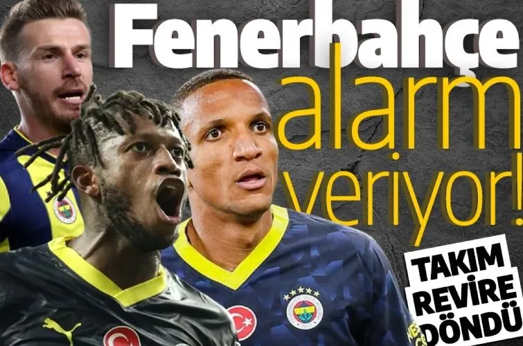 Fenerbahçe alarm veriyor! Sakat futbolcular takımı revire döndürdü