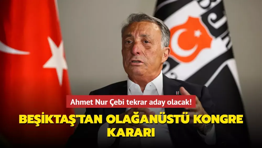 Ahmet Nur Çebi tekrar aday olacak!