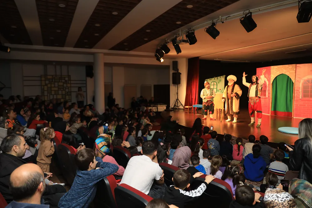 AKÇAABAT’TA ÇOCUKLAR NEŞE DOLU ANLAR YAŞADI