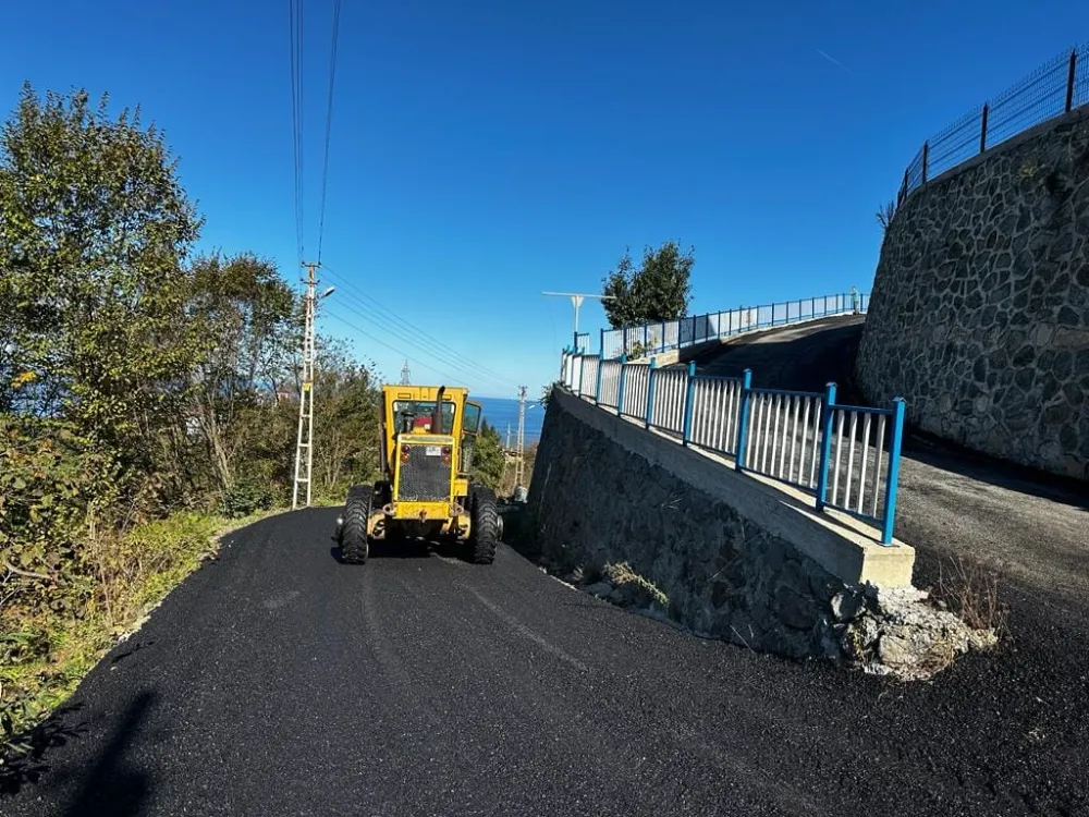 Arsin Belediyesi Yol ve Altyapı Çalışmalarına Hız Kesmeden Devam Ediyor