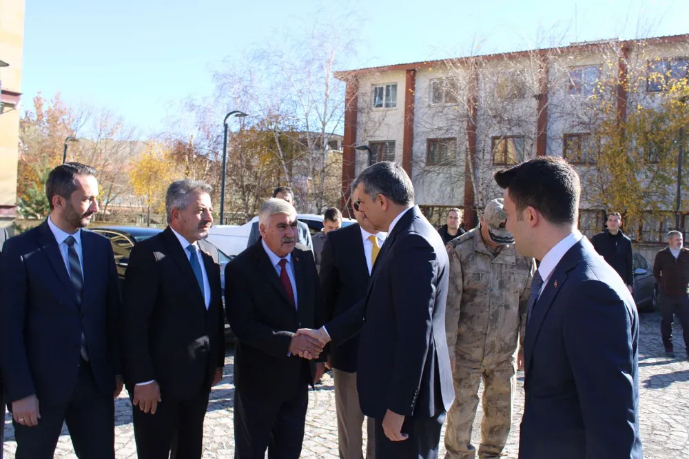 Erzurum Valisi Mustafa Çiftçi, Horasan İlçesini Ziyaret Etti