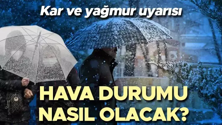 Yarın (20 Kasım) hava nasıl olacak? İstanbul