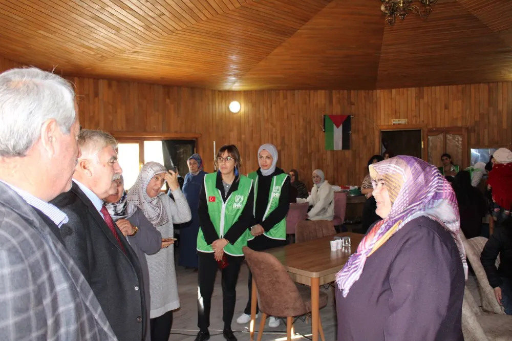 Horasan Belediyesi ve İHH İşbirliğiyle Filistin