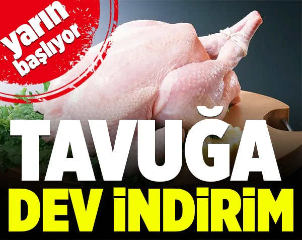 Tavuk fiyatları düşüyor! Yarın indirim Başlıyor!