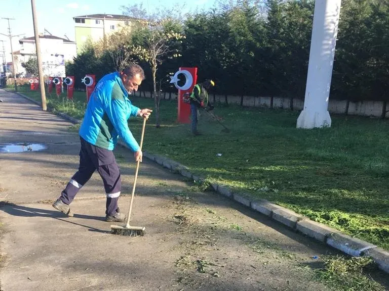 Arsin Belediyesi, Temizlik İşleri Müdürlüğü Ekipleriyle Arsin