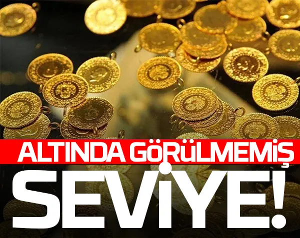 Altın 6 Ay sonra bir ilki yaşattı!