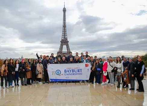 Bayburt Üniversitesi öğrencileri Avrupa