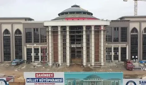  Şahinbey Millet Kütüphanesi çevreci binasıyla geri dönüşüme katkı sağlayacak