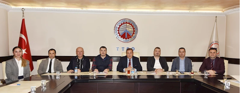 TTSO Fuar Komisyonu Toplantısı yapıldı