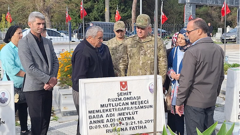 Tümgeneral Davut Ala, Bafra Şehitliği