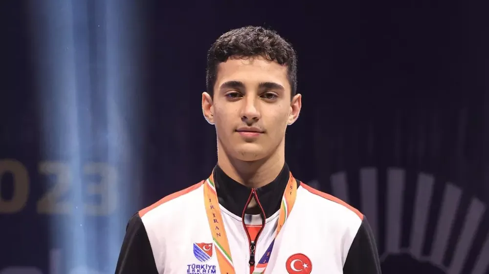 Furkan Yaman, bronz madalya kazandı
