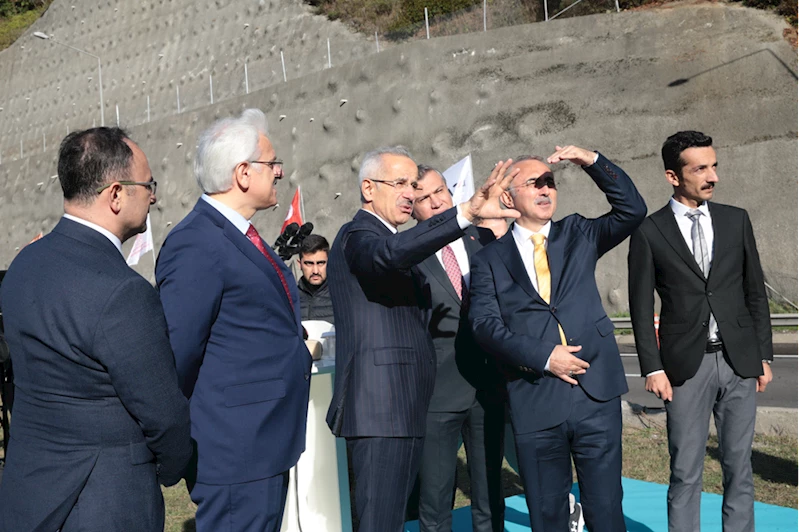 Bakan Uraloğlu, yenilenen Bolu Dağı Tüneli