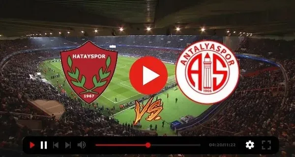 Hatayspor - Antalyaspor CANLI İZLE