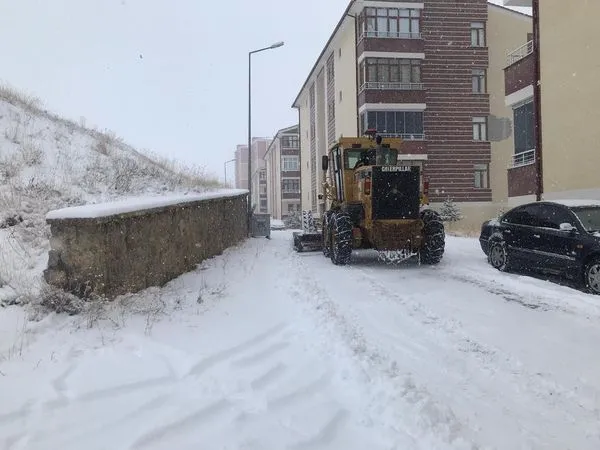 Kar Yağışına Karşı Bayburt Belediyesi