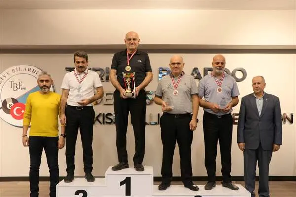 Düzceli sporcu, 3 Bant Bilardo Veteranlar Türkiye Şampiyonası