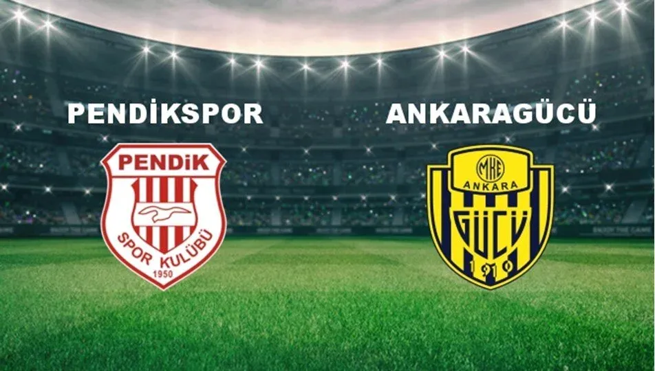 Pendikspor - Ankaragücü maçı ne zaman? Saat kaçta ve hangi kanalda canlı yayınlanacak?