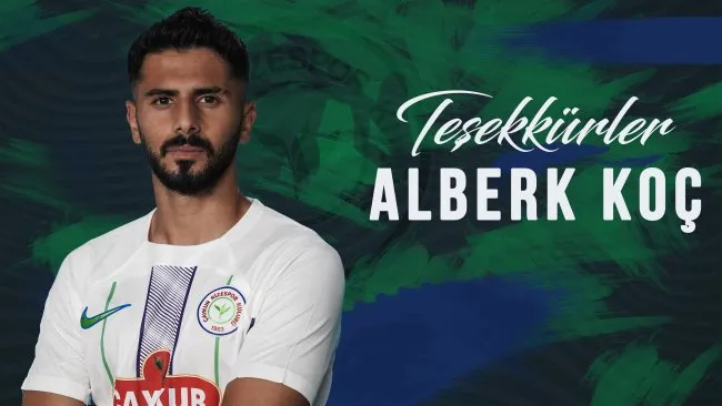 Çaykur Rizespor Alberk Koç ile Yolları Ayırdı