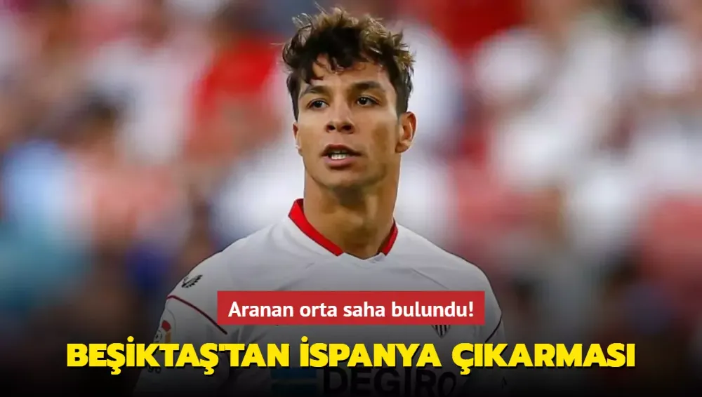 Aranan orta saha bulundu! Beşiktaş