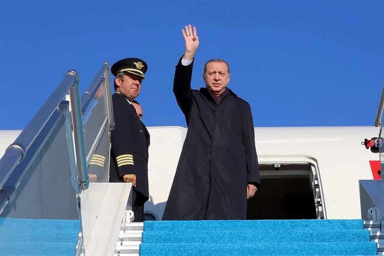 Cumhurbaşkanı Erdoğan, Yunanistan’a gitti