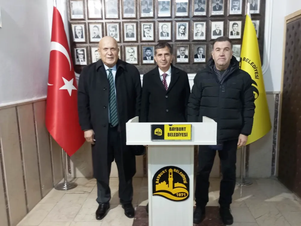 Bayburt Valisi ve AK Parti Milletvekili Belediye Başkanını Ziyaret Etti