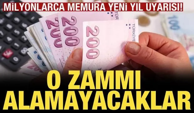 Ocak ayında emekli olacak memurlar dikkat: Seyyanen zamlar emekli maaşlarına yansımayacak