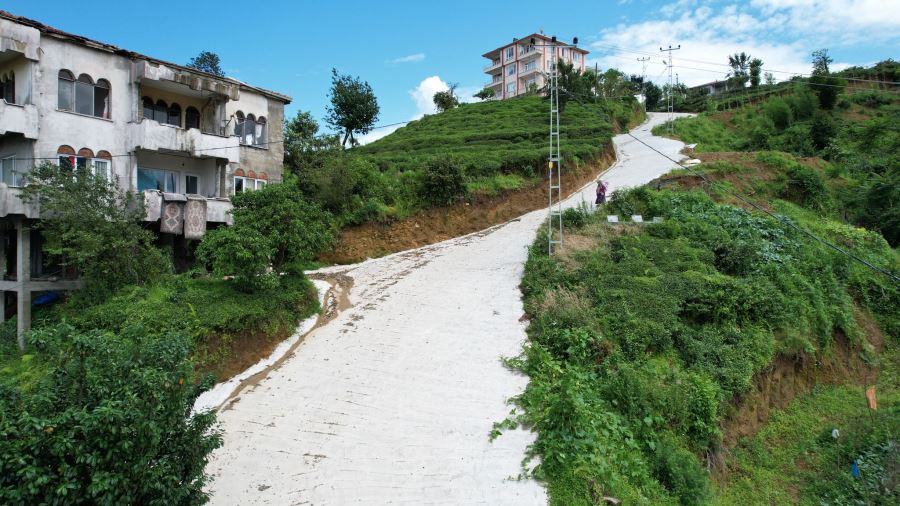 Çayeli Belediyesi, Alternatif Yol Çalışmalarını Tamamladı