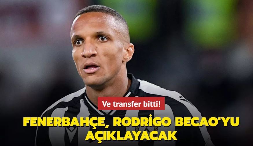  Fenerbahçe, Rodrigo Becao