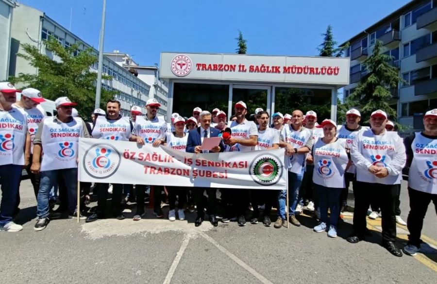 Sağlık çalışanları Trabzon
