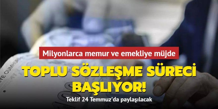 Kamu Toplu Sözleşmesi görüşmeleri ağustos itibarıyla başlayacak