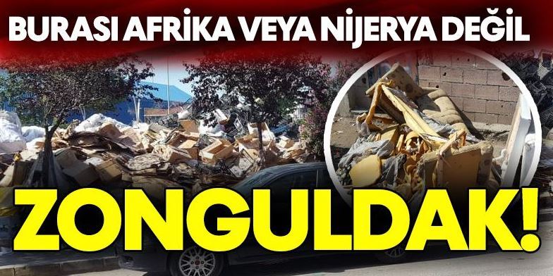 Zonguldak Soğuksu Semti Afrika ve Nijerya’yı Andırıyor!