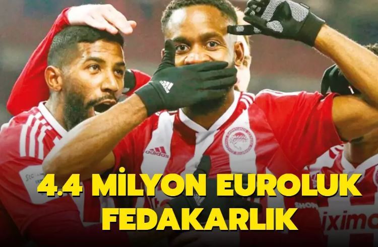 Galatasaray 4.4 Milyon euroluk fedakarlık