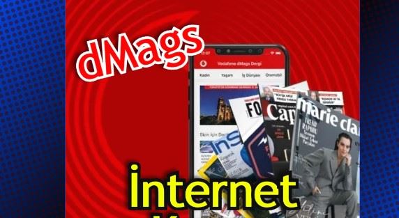 Ücretsiz Vodafone Dergi İndir Hediye GB Kazan