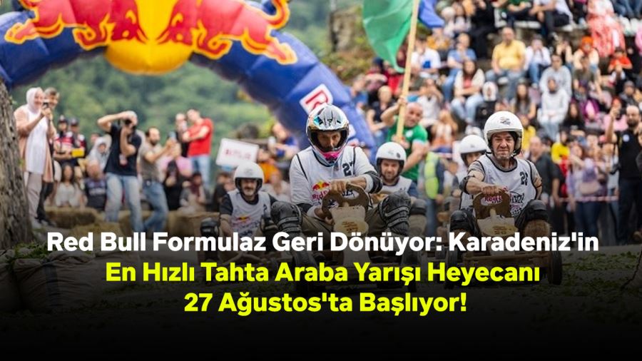 Red Bull Formulaz Geri Dönüyor: Karadeniz