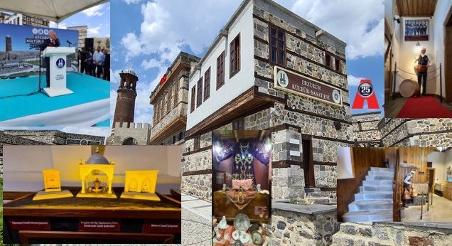 Erzurum Kültür-Sanat Evi Ziyarete Açıldı