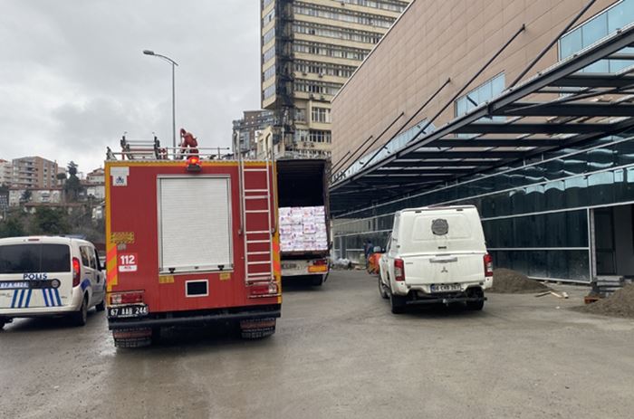 Zonguldak Devlet Hastanesinde Yangın!