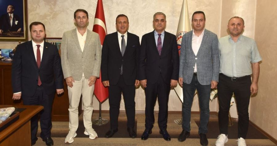  Başsavcısı  Çelikkol Trabzon Ticaret ve Sanayi Odası’na veda ziyaretinde bulundu
