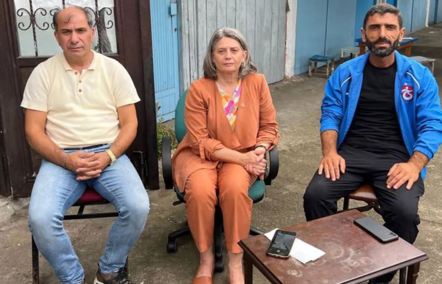 CHP Trabzon Milletvekili Sibel Suiçmez, balıkçıların sorunlarını dinledi